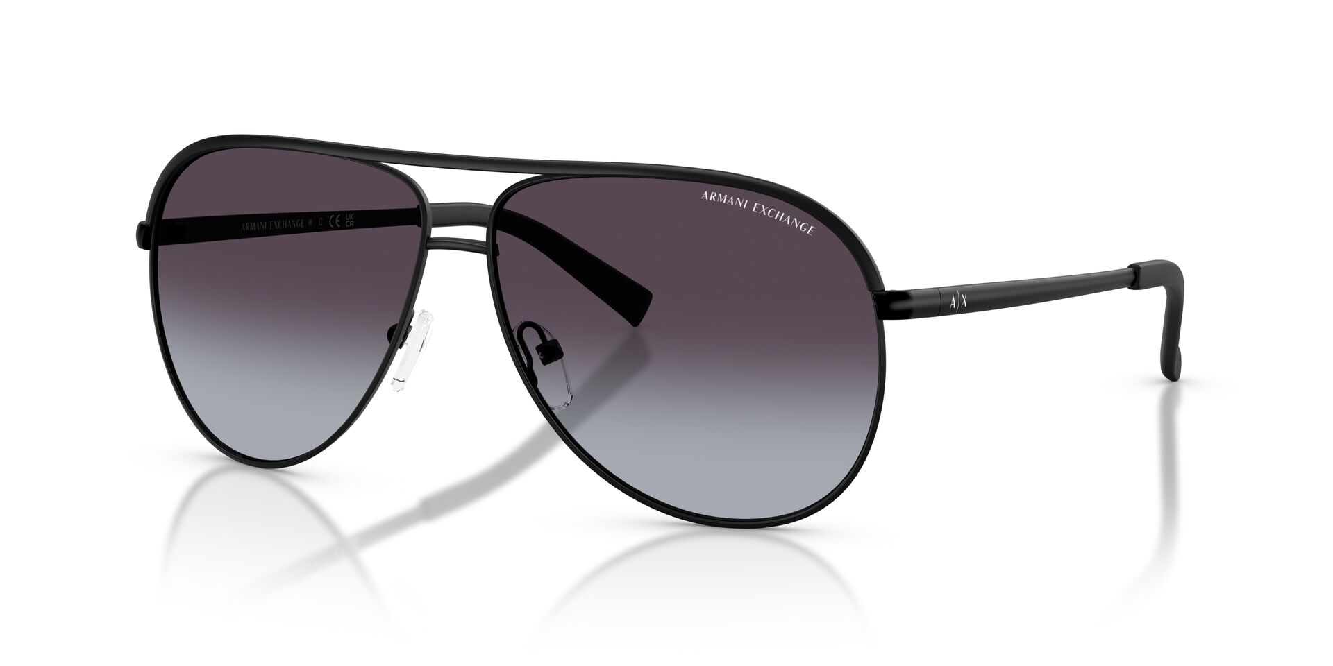 Armani Exchange 0AX2002 Mate negro Talla 61