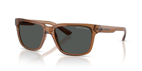 Armani Exchange 0AX4026S Brillante transparente café Talla 56