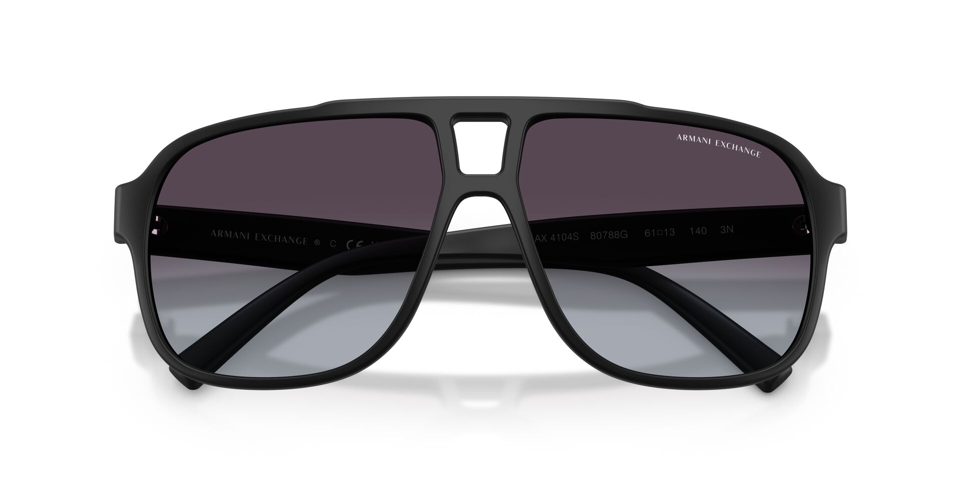 Armani Exchange 0AX4104S Mate negro Talla 61 - Imagen 5
