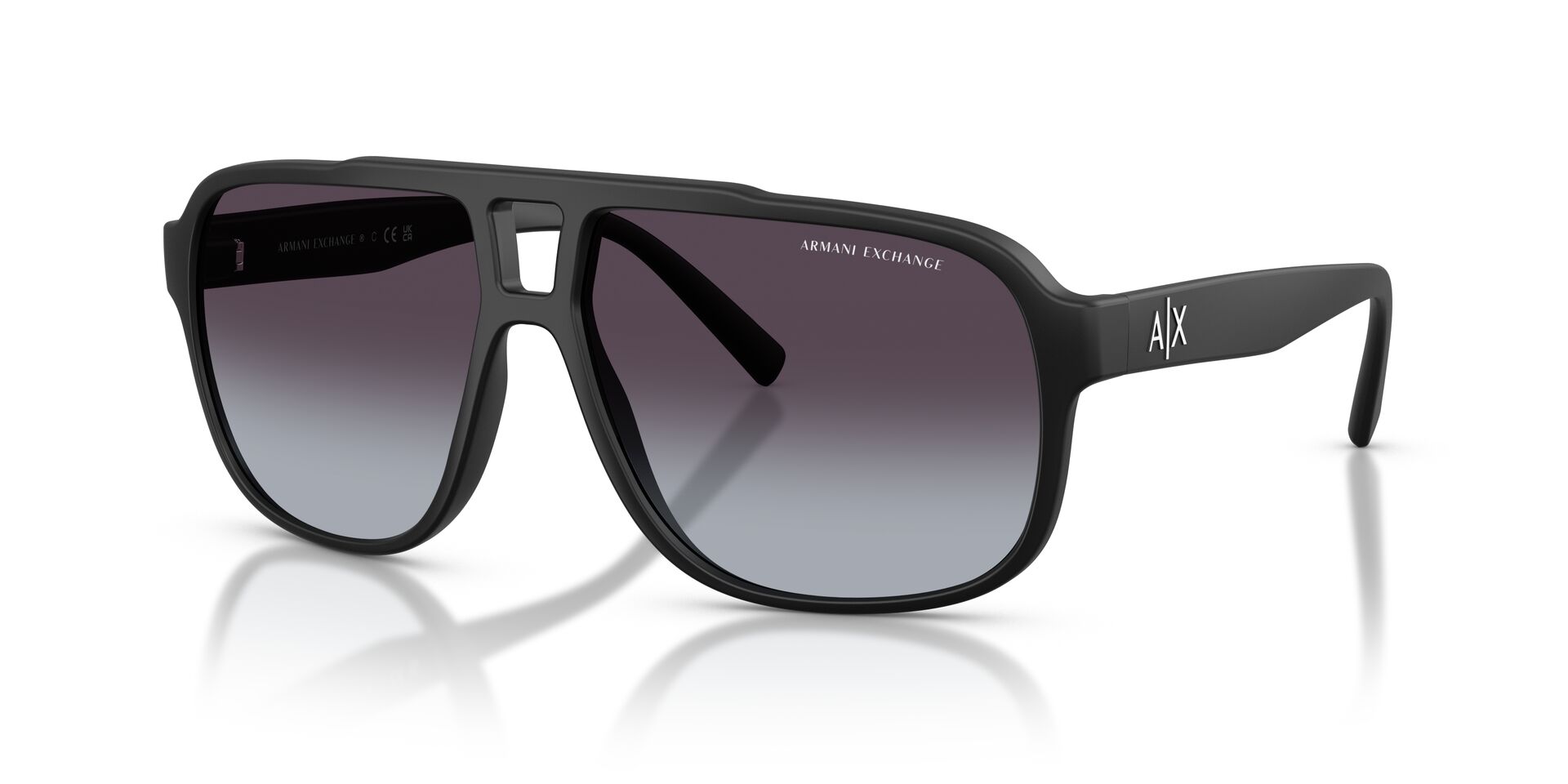 Armani Exchange 0AX4104S Mate negro Talla 61