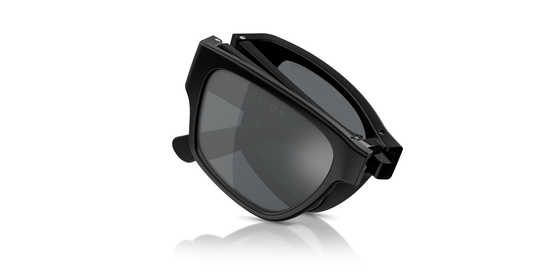 Armani Exchange 0AX4141SU Mate negro Talla 56 - Imagen 5