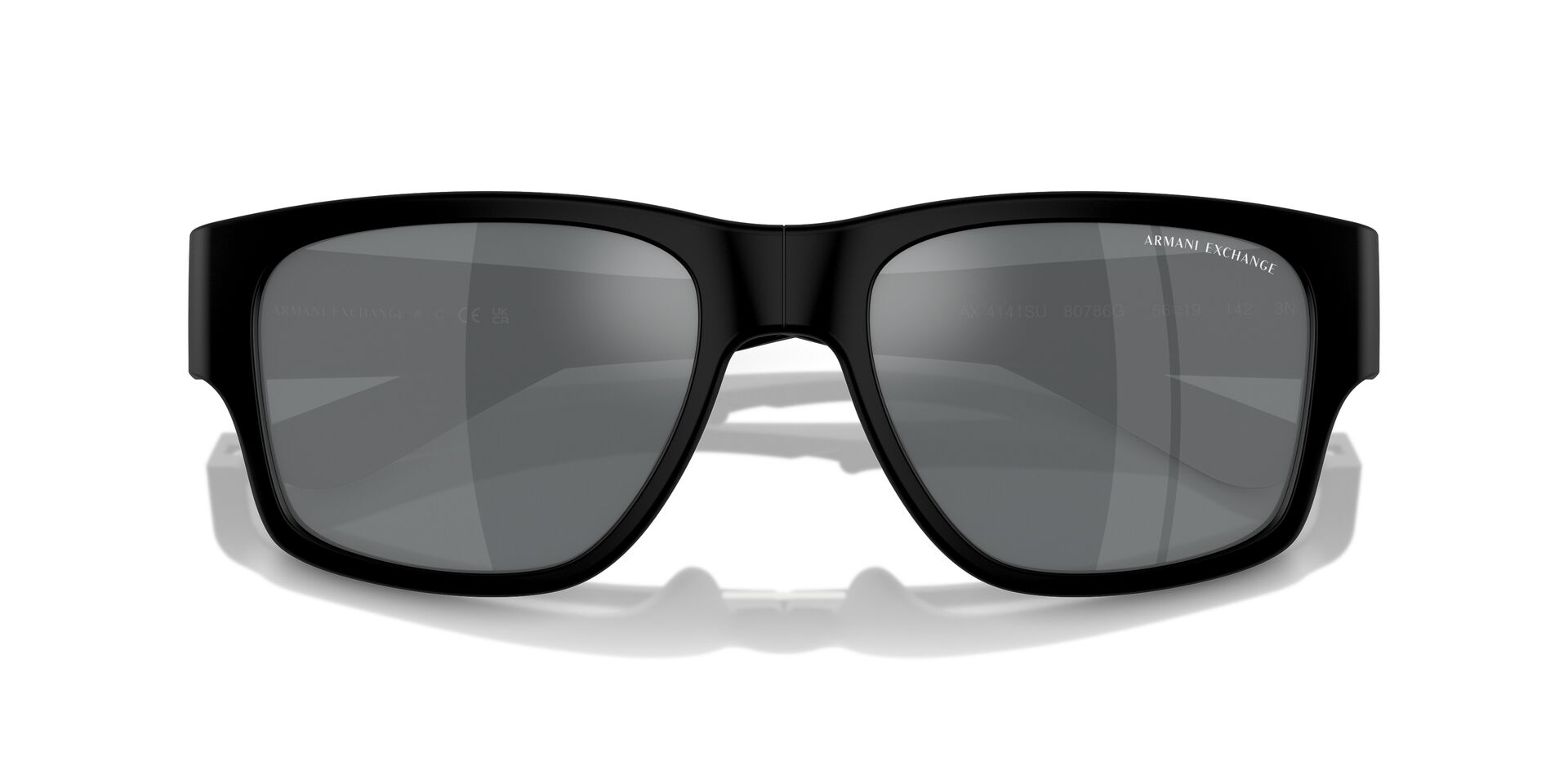 Armani Exchange 0AX4141SU Mate negro Talla 56 - Imagen 6