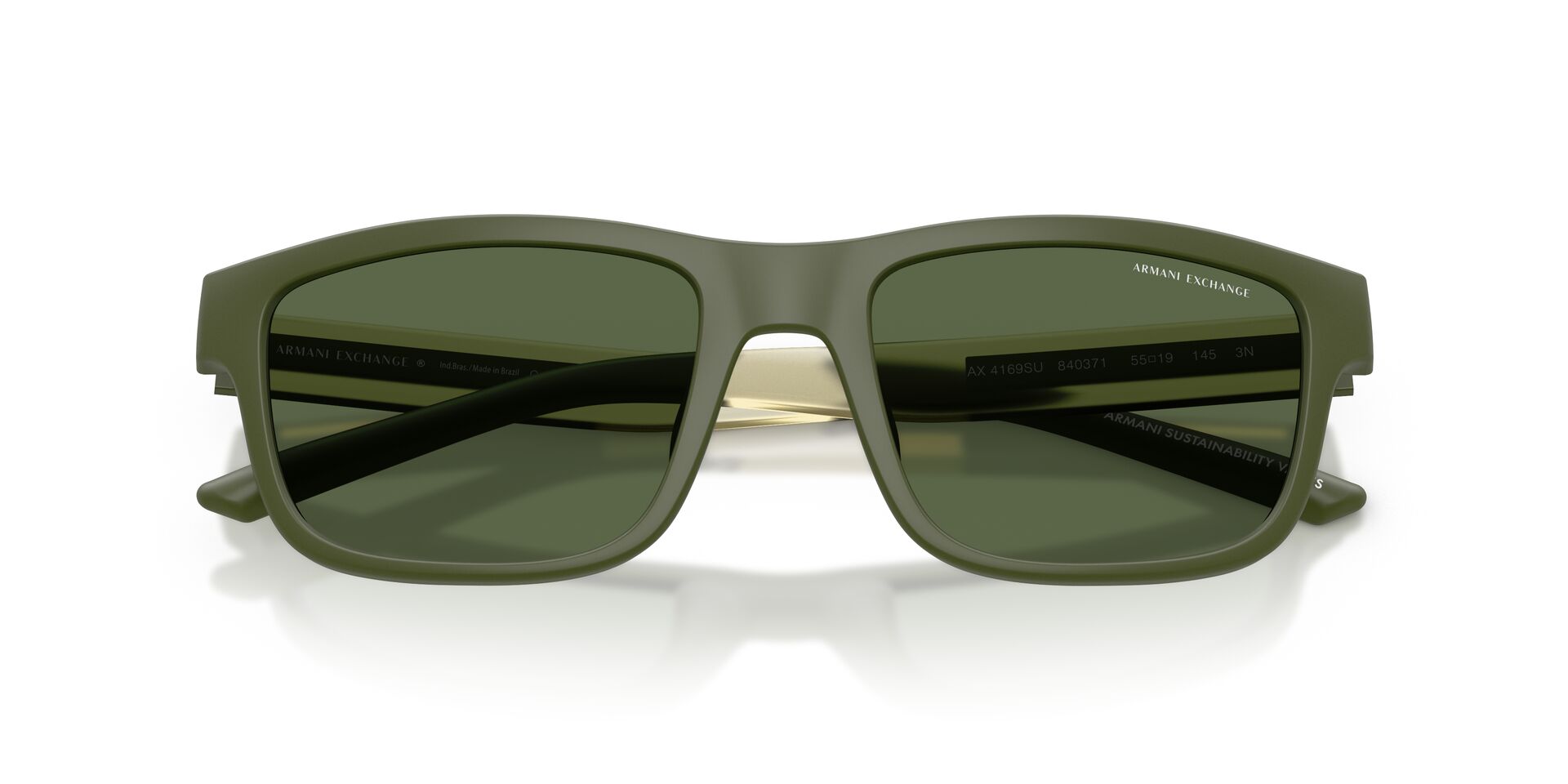 Armani Exchange 0AX4169SU Mate verde Talla 55 - Imagen 5