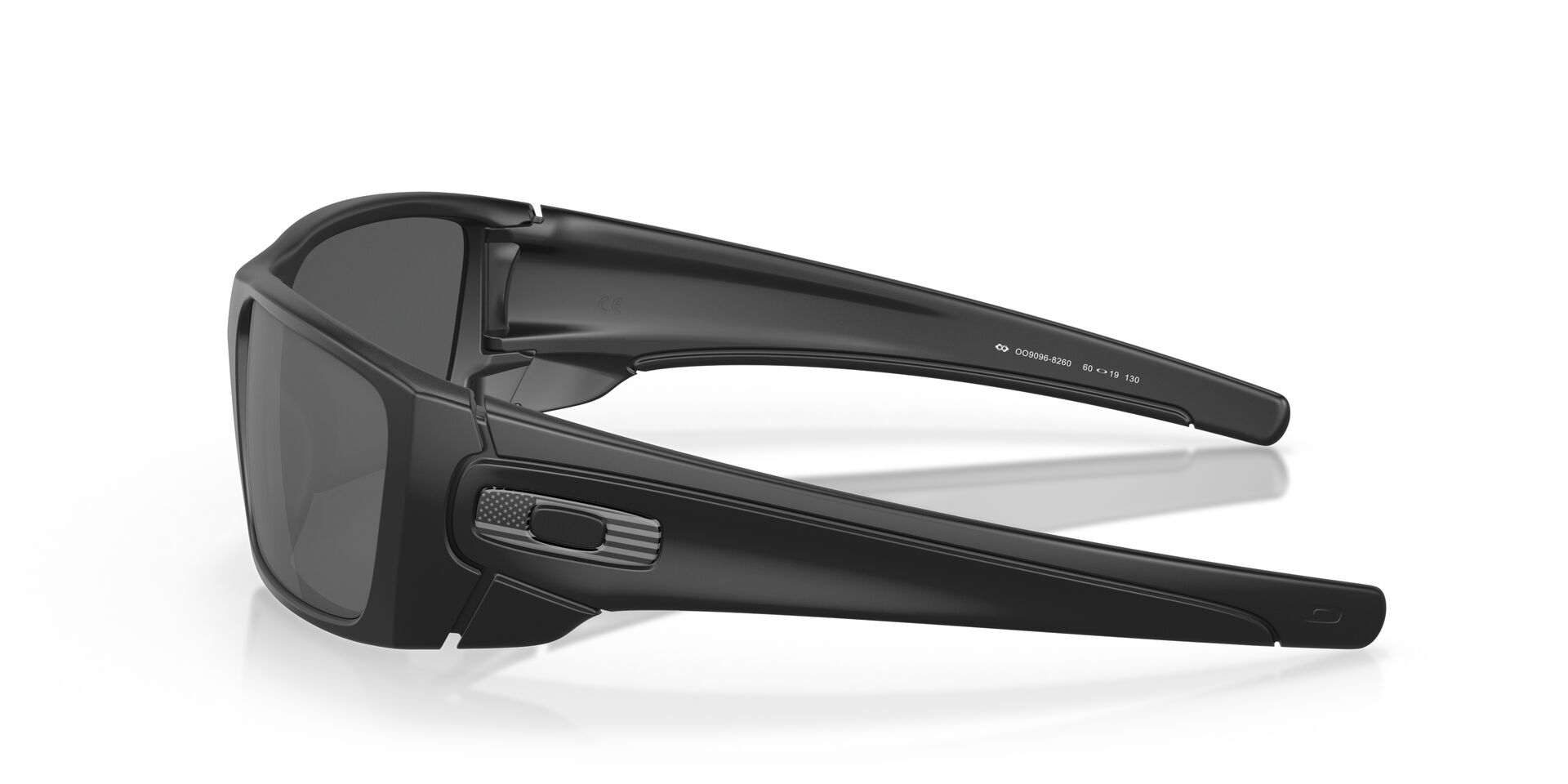 Oakley 0OO9096 Si mate negro steel flags Talla 61 - Imagen 3