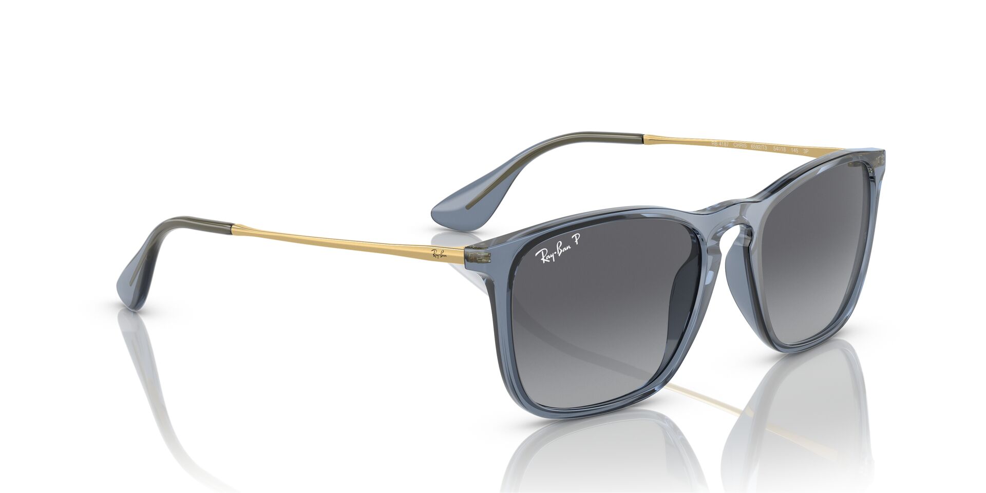 Ray-Ban 0RB4187 Transparente azul Talla 54 - Imagen 5