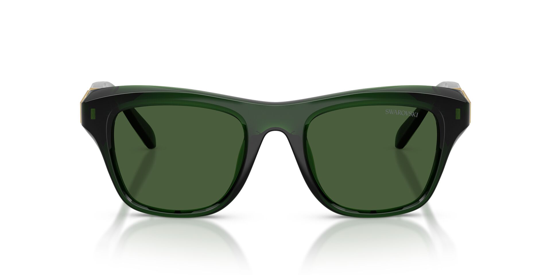 Swarovski 0SK6056U Milky verde oscuro Talla 50 - Imagen 2