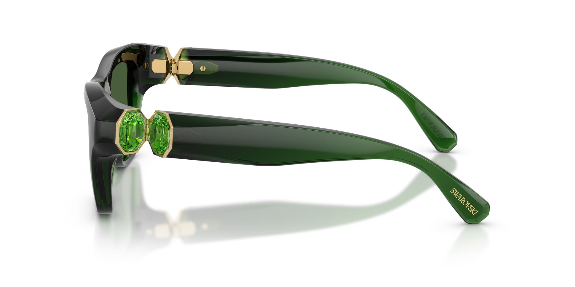 Swarovski 0SK6056U Milky verde oscuro Talla 50 - Imagen 3