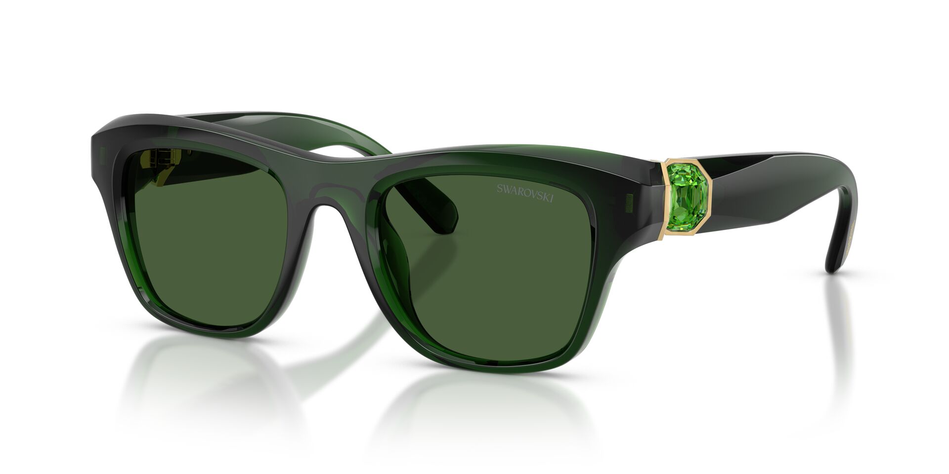 Swarovski 0SK6056U Milky verde oscuro Talla 50