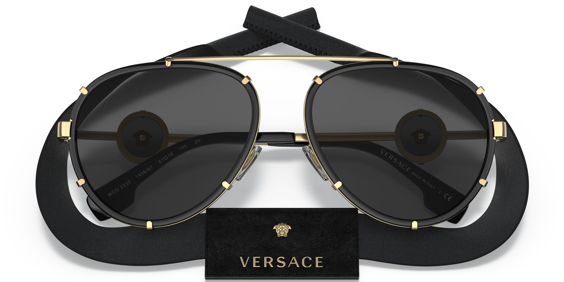 Versace 0VE2232 Negro Talla 61 - Imagen 5