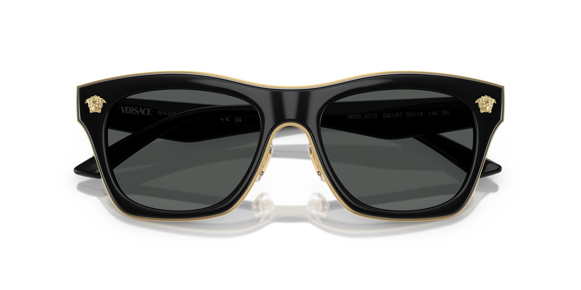 Versace 0VE2272 Negro Talla 53 - Imagen 5